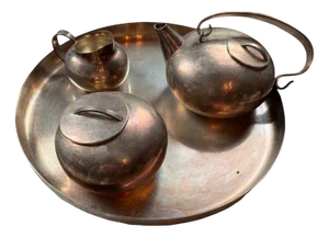 Tea Ball Service by Lino Sabattini for Christofle, Set of 4