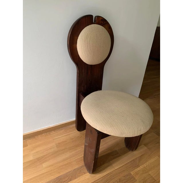 The chair made by Maria Szedleczky, designer of Szedleczky design. Possibly from the 1960s-1980s period, the chair is...