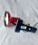 Cool red retro lamp from the 70s. this model is extremely rare in such good condition. the lamp can be clamped onto a...