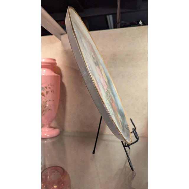 Limoges, France Large Early 1900s Limoges Porcelain Platter For Sale - Image 4 of 6