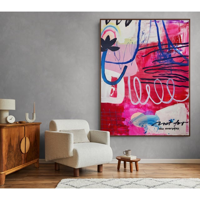This artwork is exclusive to IdeelArt Saturated with vibrant neon tones and graphic contrast, this work merges Knaut’s...