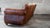 Restoration Hardware Art Deco 'Mustache' Leather Sofa For Sale - Image 12 of 17