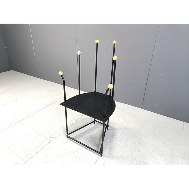 Postmodern Lounge Chair, 1980s For Sale - Image 6 of 14