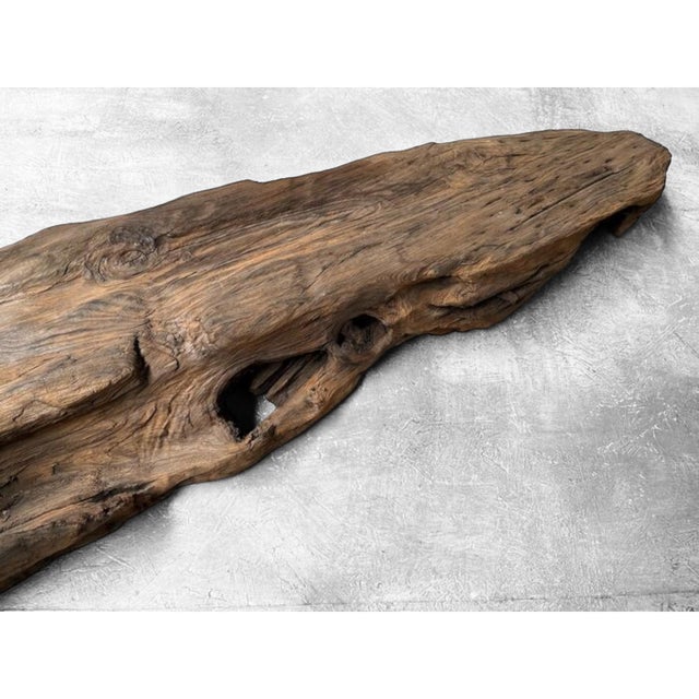 Monumental Japanese Architectural Temple Beams, 1700s, Set of 2 For Sale - Image 14 of 17