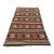 1960s Vintage Turkish Handmade Kilim Rug - 56"x102" For Sale