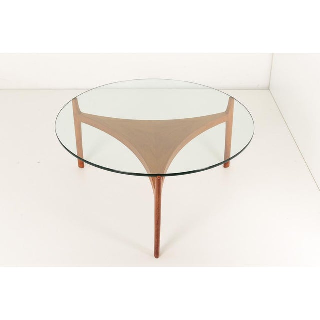 Vintage side Table Designer: Sven Ellekaer Year: around 1960 Manufacturer: Christian Linneberg Country: Denmark...