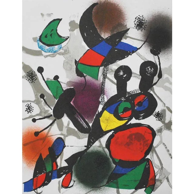 Artist: Joan Miro Country: Spain Title: Untitled V3-2 Medium: Original Lithograph Marks: Not signed not numbered Size:...