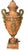 Early 19th Century Pair of Antique Bronze Mounted Sienna Marble Serpent Table Lamps For Sale - Image 5 of 5