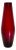 Mid-Century Modern Glass Art Vase in Ruby Red, Germany, 1950s For Sale
