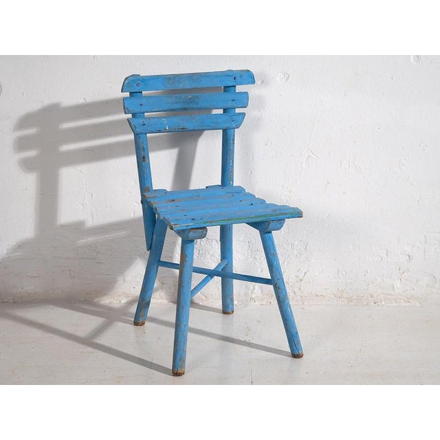 Antique School Chairs, 1920, Set of 4 For Sale - Image 9 of 18