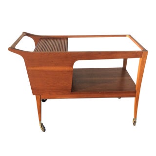 Mid-Century Modern Bar Cart For Sale