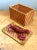 Vintage Shanghai Weave Rattan Lobster Box For Sale In West Palm - Image 6 of 12