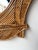 1970s Rattan Palm Tree Mirror by Vivai Del Sud. Italy, 1970s For Sale - Image 5 of 11
