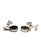 Art Deco Silver-Plated Ric and Mac Salt and Pepper by Edouard Marcel Sandoz for Gallia Christofle, France, 1930s, Set of 2 For Sale - Image 4 of 11