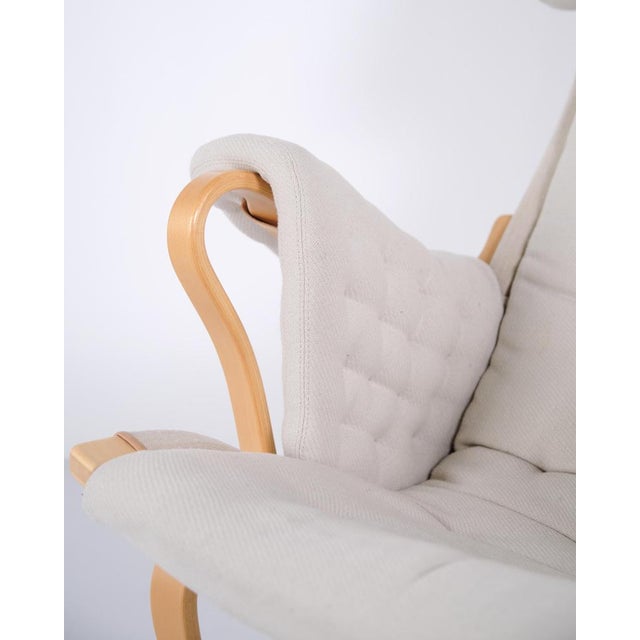 Set of Pernilla Chair with Ottoman by Bruno Mathsson for Dux, 2004 For Sale - Image 10 of 16