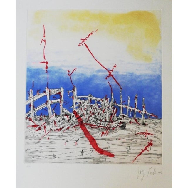 Jorge Tacla Memory, 2002 Etching and aquatint on Guarro paper, signed and numbered in pencil by the artist. Print run: 75....