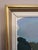 Mid-Century Modern 'Fields Beyond' Vintage Swedish Semi-Abstract Landscape Oil Painting, Framed For Sale - Image 6 of 13