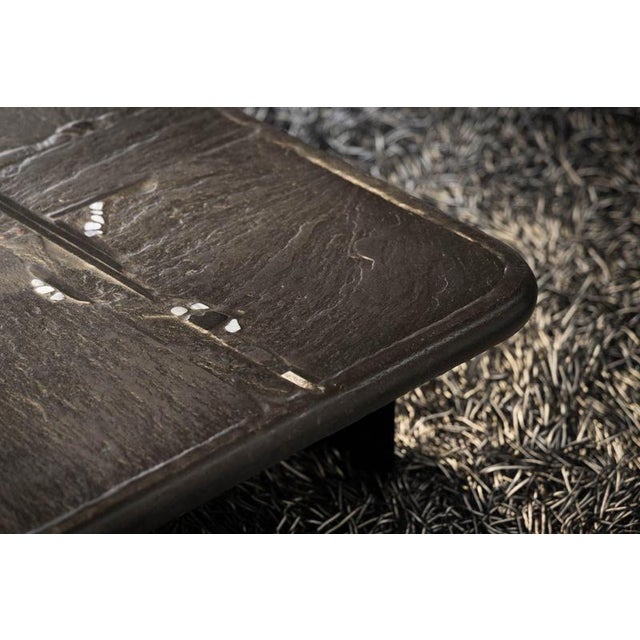 Coffee Table with Agate Top by Paul Kingma, Netherlands, 1988 For Sale - Image 3 of 18