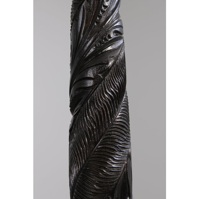 Ralph Lauren King Size Black Plantation Poster Bed For Sale - Image 14 of 16