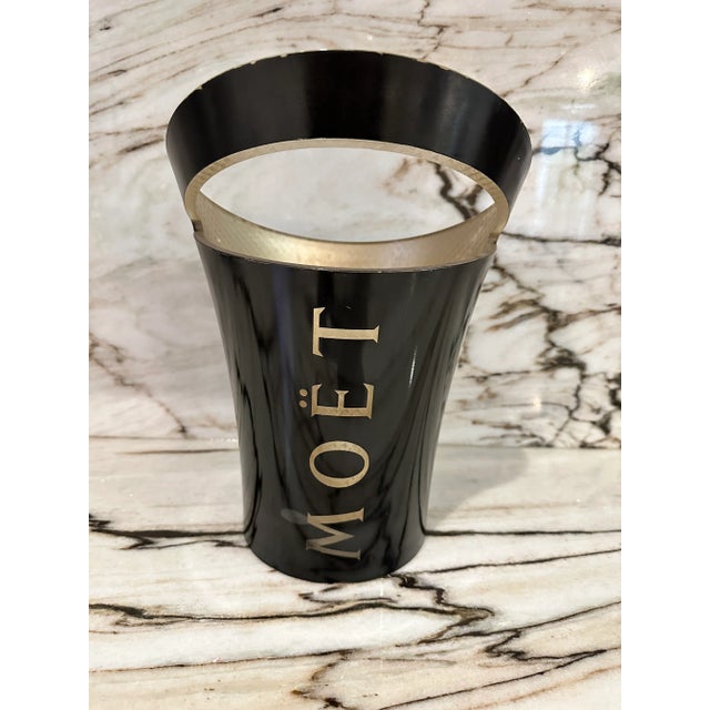 Moët Black & Gold Bucket For Sale - Image 4 of 7