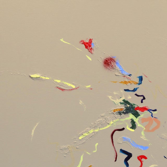 Kaleidoscope - Original Contemporary Minimal Abstract Mixed Media Painting For Sale - Image 4 of 9