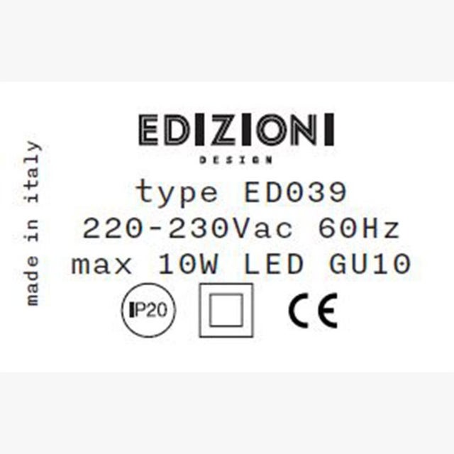 Black ED39.01 Table Lamp by Edizioni Design For Sale - Image 8 of 9