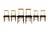 Mid-Century Dining Chairs by Bernard Malendowicz, Poland, 1960s, Set of 6 For Sale - Image 14 of 14