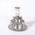 Mid-Century Silver Plated Fountain Kiddush Cup Set in Grape & Vine Motif For Sale - Image 4 of 18