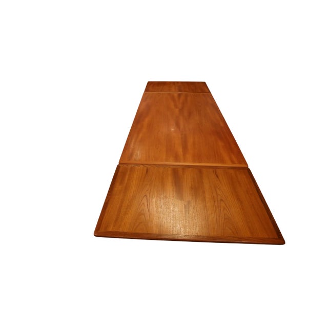 Wood AT312 Dining Table in Teak and Oak by Hans J. Wegner for Andreas Tuck, Denmark, 1950s For Sale - Image 7 of 16