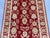 2000 - 2009 Red & Beige Persian-Style Floral Wool Rug, Natural Dyes, 3'4" X 4'11" For Sale - Image 5 of 16