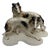 Borzoi Greyhounds Porcelain Figurine by Cortendorf Company, 1950s For Sale