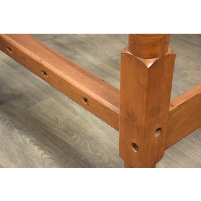 Brown 1960s Vintage Maple Twin Beds - a Pair For Sale - Image 8 of 11