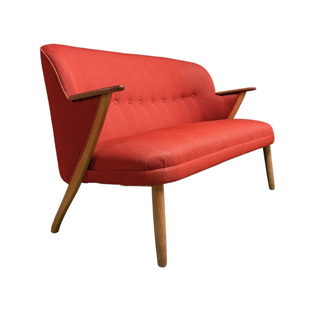 Mid-Century Modern Danish Modern Sofa Attributed to Chresten Findahl Brodersen, c.1950s For Sale - Image 3 of 8