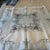 Art Deco Linen Tablecloth 32" X 33" , 10 Napkins C1930 Cream With Gray Trim Pristine For Sale - Image 12 of 18