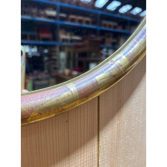 20th Century Louis XVI Oval Mirror For Sale - Image 6 of 7