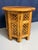Rustic Small Hand-Carved Folding Table from Hoshiarpur, 1950 For Sale - Image 3 of 11