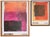 David Roth Rothko 1903-1930. A Retrospective, Two Framed Posters For Sale - Image 4 of 14