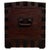 Antique 19th Century English Victorian Iron-Bound Oak Silver Chest For Sale - Image 10 of 13