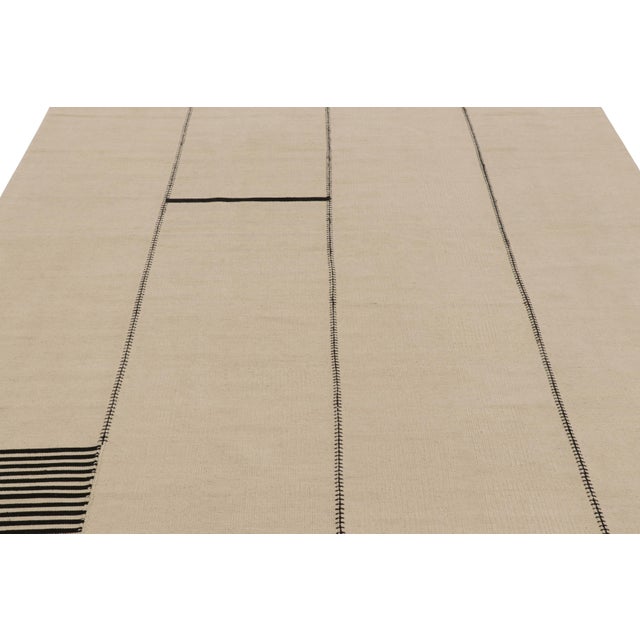 Handwoven in wool, this 7x10 contemporary Kilim is from an exciting new custom-capable flatweave collection by Rug &...