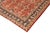Shabby Chic Ziegler Rust Blue Hand-Knotted Wool Rug - 10'2'' X 13'10'' For Sale - Image 4 of 8