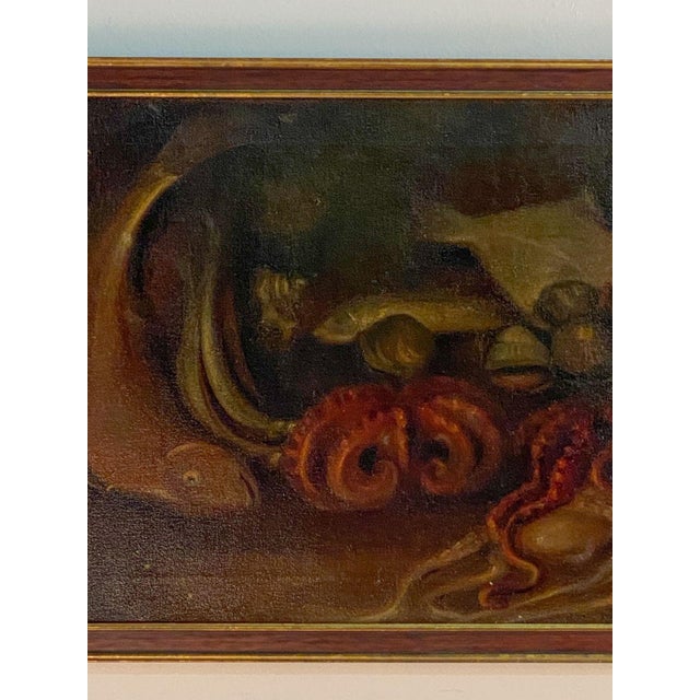 Arts & Crafts Still Life of Sea Creatures For Sale - Image 3 of 5