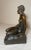 Bronze Large Antique KBW Kathodian Bronze Clad Nude Lady Bust Art Statue Sculpture For Sale - Image 8 of 12