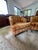 Orange 1960s Mid Century Modern Barrel Back Chairs in the Style of Harvey Probber - a Pair For Sale - Image 8 of 12