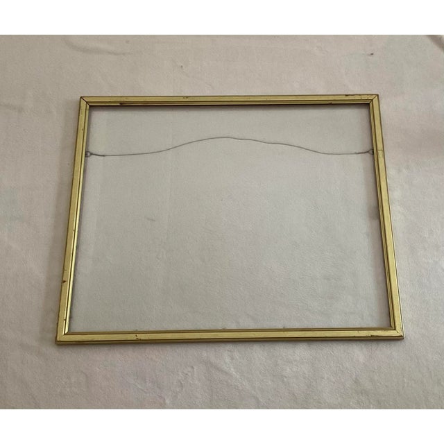 Wood Vintage Josh Morgan Lady Art Deco Portrait Lithograph on Paper Matted and Framed Under Glass, Signed and Numbered For Sale - Image 7 of 12