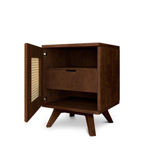 Harrison Bedside Table by Wood Tailors Club, Set of 2 For Sale - Image 4 of 9