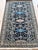 Blue Antique Shirvan Rug, Hand Knotted Wool Oriental Rug Navy Blue, Light Blue, Ivory For Sale - Image 8 of 17