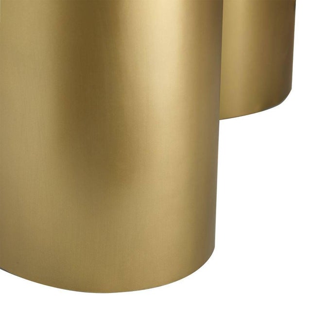 Arteriors Home Meadow Coffee Table, Gold For Sale In Dallas - Image 6 of 9