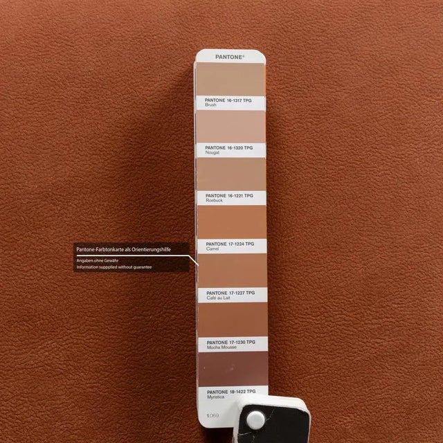 Planopoly Ottoman in Brown Fabric from Himolla For Sale - Image 6 of 11