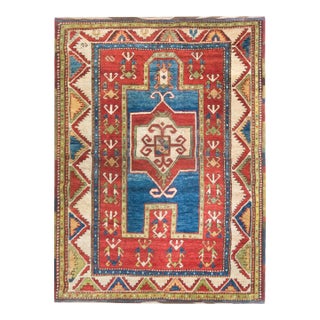 Early 20th Century Kazak Prayer Rug For Sale