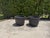 Vintage Mexican Blackwashed Terracotta Planters – Pair For Sale - Image 9 of 11